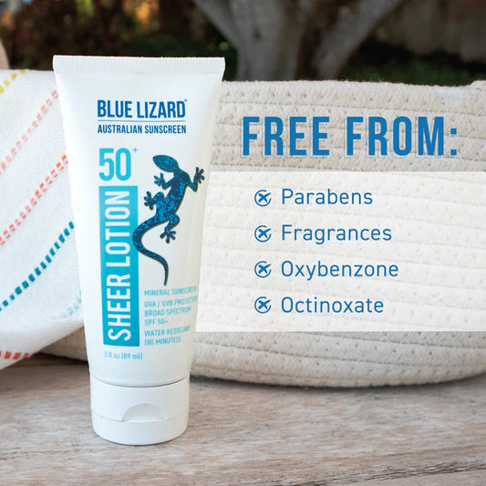 Sheer Mineral Sunscreen (SPF 50+) - Test